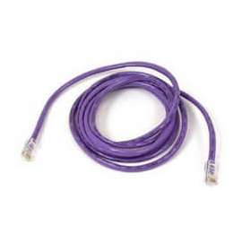 Belkin High Performance Cat. 6 UTP Network Patch Cable, RJ-45 Male, RJ-45 Male, 3.94ft, Purple
