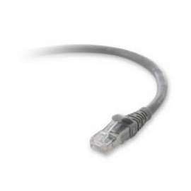 Belkin Cat.6a Patch Cable - RJ-45 Male - RJ-45 Male - 10ft - Gray