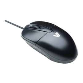 V7 M30P10-7N Standard USB Mouse, Optical, USB, 1000dpi, Scroll Wheel