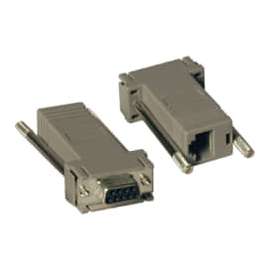 Tripp Lite Null Modem Serial DB9 Serial Modular Adapter Kit 2x (DB9F to RJ45F), 2x (DB9F to RJ45F)