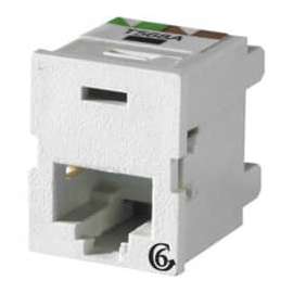 Legrand Ortronics TracJack OR-TJ600-88 Cat.6 Connector - RJ-45 Network - Cloud White