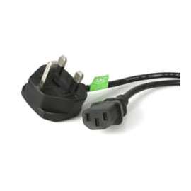 StarTech.com 6 ft Standard UK Computer Power Cord
