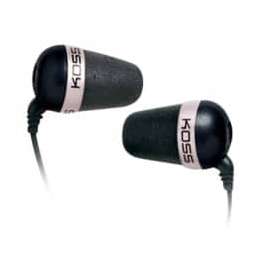 Koss Plug BInaural Earphone, Wired Connectivity, Stereo, Earbud