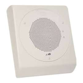 CyberData 011152 Mounting Adapter for Speaker, White, Steel, White