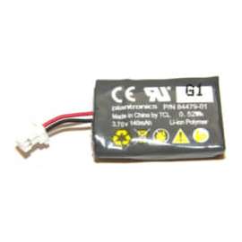 Poly Plantronics Headset Battery, For Headset, Battery Rechargeable, 140 mAh, 3.7 V DC