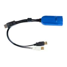 Raritan USB/DVI Video/Data Transfer Cable, DVI/USB KVM Cable for KVM Switch, Mouse, Monitor, First End: 2 x USB Type A, Male, 1 x DVI-D Digital Video, Male