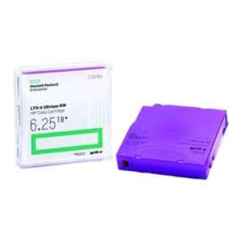 HPE LTO-6 6.25TB Ultrium RW Cartridge, LTO-6, 2.50 TB (Native) / 6.25 TB (Compressed), 2775.59 ft Tape Length, 1 Pack