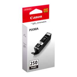 Canon PGI-250PGBK Original Standard Yield Inkjet Ink Cartridge, Pigment Black Pack, 300 Pages