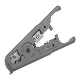 4XEM Multi function Cable wire Stripper and Wire Cutter for RJ11 RJ45 or cables from 3.2mm to 9mm - UTP/STP Cable Stripper and Wire Cutter