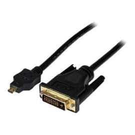 StarTech.com 3m Micro HDMI to DVI-D Cable, M/M, View your pictures or videos from your HDMI Micro-equipped Smartphone or other mobile device up to 3m away from your DVI-D display, DVI-D Cable, Micro HDMI Cable