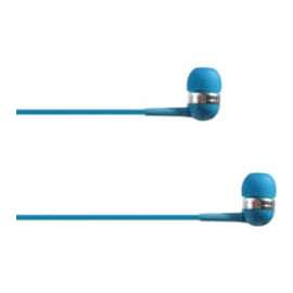4XEM Ear Bud Headphone Blue, Stereo, Mini-phone (3.5mm), Wired, 16 Ohm