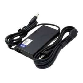 Addon Dell 469-1494 Compatible 90W 19.5V at 4.62A Black 7.4 mm x 5.0 mm Laptop Power Adapter and Cable - 100% compatible and guaranteed to work