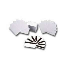 Zebra Technologies Zebra Premier Magnetic Stripe Card, Magnetic Stripe Card, 2.12" x 3.38" Length, 500, White