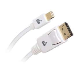 IOGEAR Mini DisplayPort to DisplayPort Cable, 6ft, 6 ft DisplayPort/Mini DisplayPort A/V Cable for Audio/Video Device, MacBook Air, MacBook Pro, Mac Pro, Tablet, Projector, Monitor, First End: 1 x Mini DisplayPort 1.2 Digital Audio/Video, Male