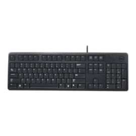 Dell, Imsourcing Dell-IMSourcing 104 QuietKey USB Keyboard, KB212-B, Cable Connectivity, USB Interface
