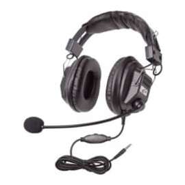 Califone 3068-style Headset w/ Boom Mic, Volume control, 3.5mm