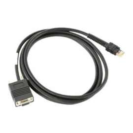 Zebra Technologies Zebra Serial Data Transfer Cable, 7 ft Serial Data Transfer Cable, First End: 9-pin DB-9 RS-232 Serial, Female
