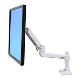 Ergotron Mounting Arm for Monitor - White - 1 Display(s) Supported - 32" Screen Support - 25 lb Load Capacity - 100 x 100, 75 x 75