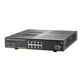 HPE Aruba 2930F 8G PoE+ 2SFP+ Switch, 8 Ports, Manageable, 10 Gigabit Ethernet, Gigabit Ethernet, 10/100/1000Base-T, 10GBase-X, 1000Base-T