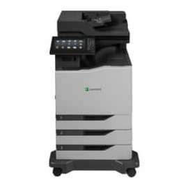 Lexmark CX825dte Laser Multifunction Printer - Color - Copier/Fax/Printer/Scanner - 55 ppm Mono/55 ppm Color Print - 2400 x 600 dpi Print - Automatic Duplex Print - Up to 250000 Pages Monthly - 1750 sheets Input - Color Scanner - 1200 dpi Optical Sc