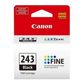 Canon PG-243 Original Inkjet Ink Cartridge, Black Pack, 180 Pages