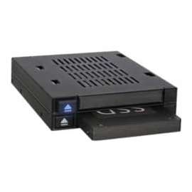 Cremax Icy Dock FlexiDOCK MB522SP-B Drive Enclosure for 3.5", Serial ATA/600 Host Interface Internal, Black, 2 x Total Bay, 2 x 2.5" Bay