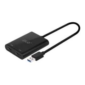 Club 3D USB A to DisplayPort 1.2 Dual Monitor 4K 60Hz - USB 3.1 Type A - 2 x DisplayPort, DisplayPort