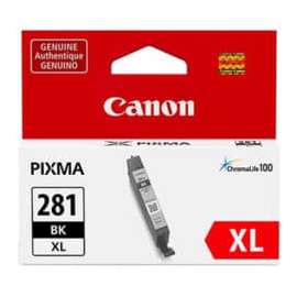 Canon CLI-281 XL Original Inkjet Ink Cartridge, Black Pack, Inkjet