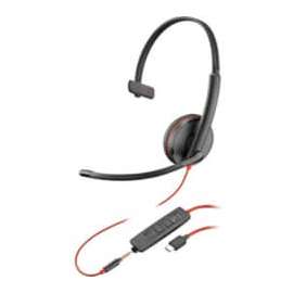 Poly Plantronics Blackwire C3215 Headset, Mono, USB Type C, Mini-phone (3.5mm), Wired, 20 Hz