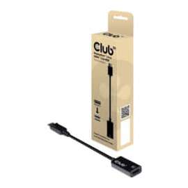 Club 3D DisplayPort 1.4 to HDMI 2.0a HDR - 7.52" DisplayPort/HDMI A/V Cable for Audio/Video Device - First End: 1 x 19-pin HDMI 2.0a Digital Audio/Video - Female - Second End: 1 x DisplayPort 1.4 Digital Audio/Video - Male - 5.4 Gbit/s - Supports up