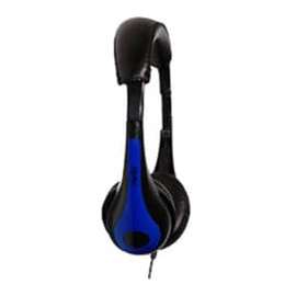Ergoguys AVID LIGHT WEIGHT HEADPHONE WITH BRAIDED NYLON CORD BLUE, Stereo, Blue, Mini-phone (3.5mm), Wired
