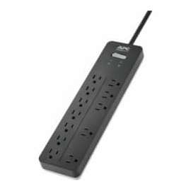 APC by Schneider Electric SurgeArrest Home/Office 12-Outlet Surge Suppressor/Protector, 12 x NEMA 5-15R, 2160 J, 120 V AC Input, 120 V AC Output