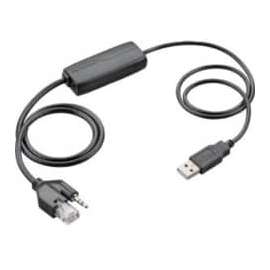 Poly Plantronics APU-75 (UC Adapter) Electronic Hook Switch Cable, for Headset, Telephone