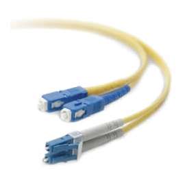 Belkin Duplex Fiber Optic Cable - LC Male - SC Male - 6.56ft