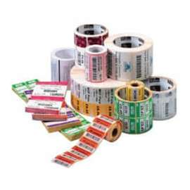 Zebra Technologies Zebra Label Paper 2 x 1.25in Direct Thermal Zebra Z-Perform 1000D 0.75 in core, 2" Width x 1 1/4" Length, Permanent Adhesive, Direct Thermal, White