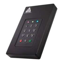 Apricorn Mass Storag Apricorn Aegis Fortress 5 TB Hard Drive, External, USB 3.0