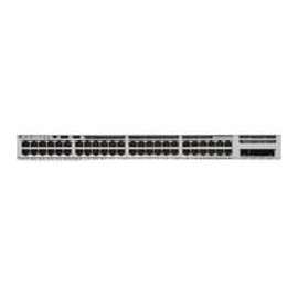 Cisco Catalyst 9200 C9200L-48P-4G Layer 3 Switch - 48 Ports - Manageable - Gigabit Ethernet - 10/100/1000Base-T, 1000Base-X - 3 Layer Supported - Modular - 4 SFP Slots - 1000 W Power Consumption - 740 W PoE Budget - Twisted Pair, Optical Fiber - 1U