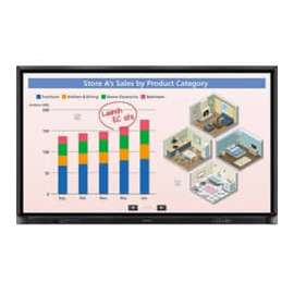 Sharp AQUOS BOARD PN-CE701H Interactive Whiteboard, 70", Touch-on, Infrared, 4 Users Supported