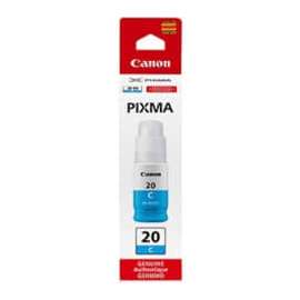 Canon GI-20 Cyan Ink Bottle, Inkjet, Cyan