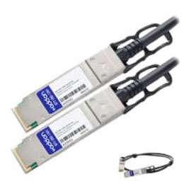 AddOn QSFP28 Network Cable - 1.64 ft QSFP28 Network Cable for Network Device - First End: 1 x QSFP28 Network - Second End: 1 x QSFP28 Network - 100 Gbit/s - 1 - TAA Compliant