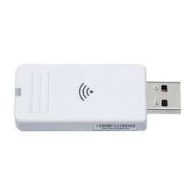 Epson V12H005A02 IEEE 802.11b/g/n Wi-Fi Adapter for Projector/Display, USB Type A, 2.40 GHz ISM, External