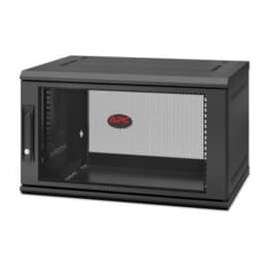APC by Schneider Electric NetShelter WX 6U Single Hinged Wall-mount Enclosure 400mm Deep
