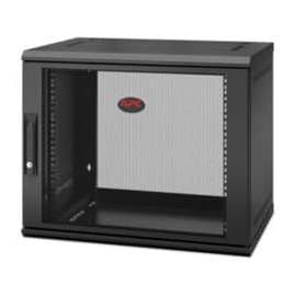APC by Schneider Electric NetShelter WX 9U Single Hinged Wall-mount Enclosure 400mm Deep
