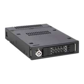 Cremax Icy Dock ToughArmor MB601VK-1B Drive Enclosure for 3.5" M.2, SATA/600, PCI Express NVMe, U.2 (SFF-8639) Host Interface Internal, Black, Hot Swappable Bays, 1 x HDD Supported