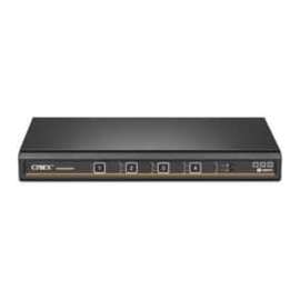 Vertiv Cybex Secure MultiViewer KVM Switch , 4 port , NIAP Approved , Dual AC, Secure Desktop KVM Switches