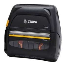 Zebra Technologies Zebra ZQ521 Mobile Direct Thermal Printer, Monochrome, Label/Receipt Print, USB, Bluetooth