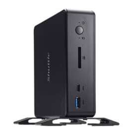 Shuttle Computer Shuttle XPC NC10U Barebone System - Intel Celeron 4205U Dual-core (2 Core) - 64 GB DDR4 SDRAM DDR4-2400/PC4-19200 Maximum RAM Support - 2 Total Memory Slots - Serial ATA/600 Controller - Intel UHD Graphics 610 Graphic(s) - 1 2.5" Ba