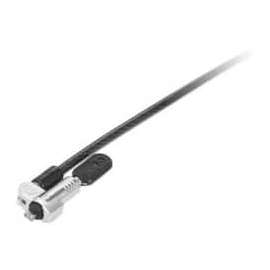 Lenovo NanoSaver MasterKey Cable Lock - Black - Carbon Steel, Plastic - 5.91 ft - For Notebook, Tablet, Monitor, Desktop Computer