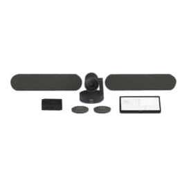 Logitech Bundles Logitech Room Solutions for Google Meet, USB, Ethernet, External Microphone(s)