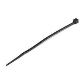 4XEM 100 Pack 10" Reusable Cable Ties, Black Medium Nylon/Plastic Zip Tie, Cable Tie, Black, 100 Pack